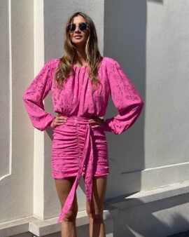 Energetic, summer, incredibly feminine Kate Pink dress from LOVIN