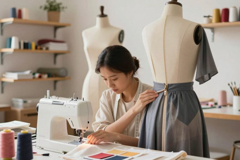 Jak poszerzyć sukienkę z zamkiem na plecach