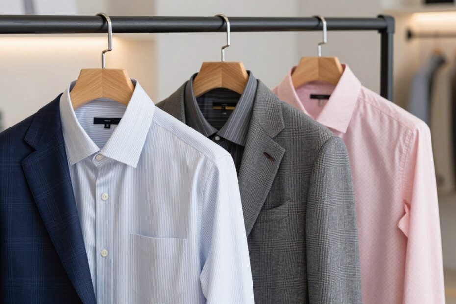 Jaka koszula do garnituru w kratę