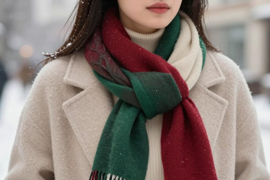 Modny szalik damski