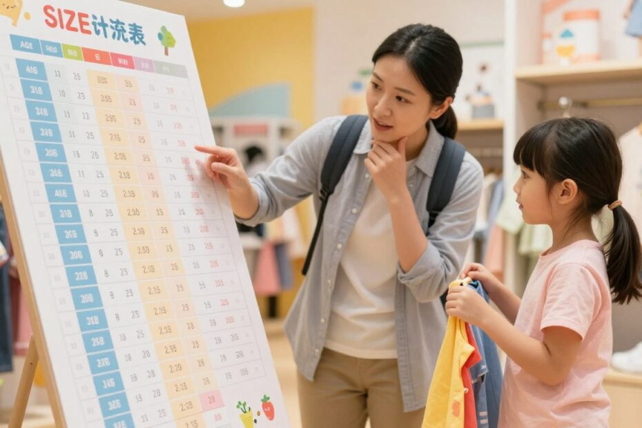 Rozmiar ubrań dla dzieci