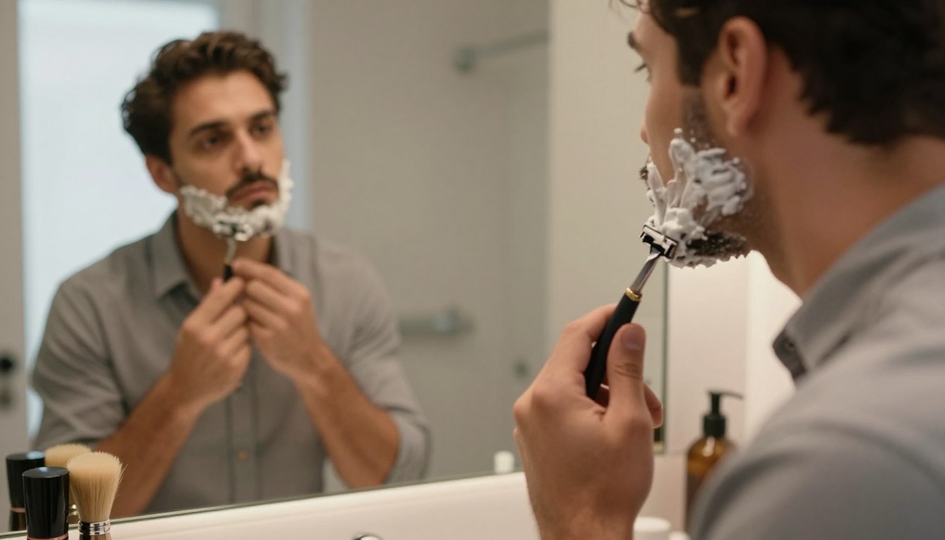 Czy golenie twarzy powoduje większy zarost