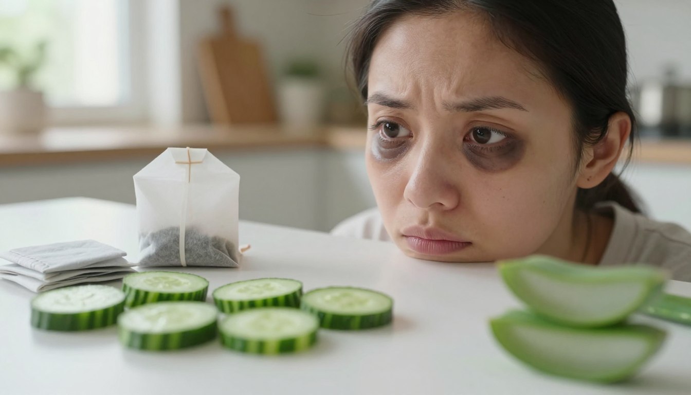 Domowe sposoby na cienie pod oczami