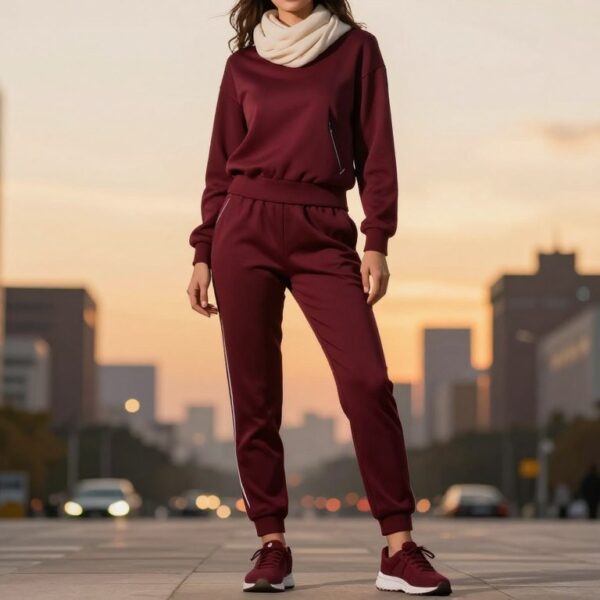 Dres damski bordowy – jakie dodatki i kolory pasują do borda