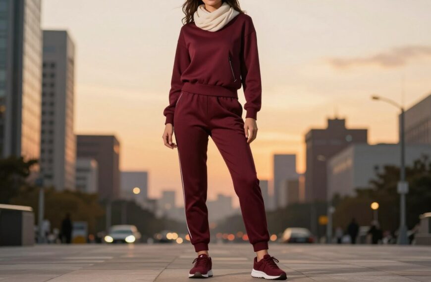 Dres damski bordowy – jakie dodatki i kolory pasują do borda