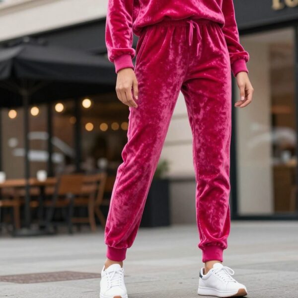 Dres welurowy fuksja – jak go nosić, żeby wyglądał stylowo, a nie kiczowato