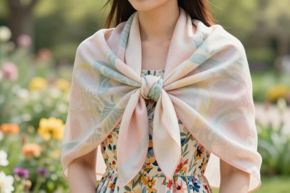 Jak dobrać szal do sukienki