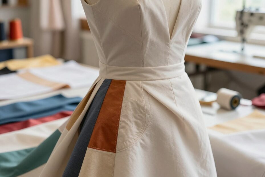 Jak wszyć wstawki do sukienki