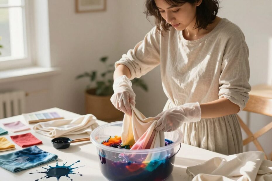 Jak zafarbować sukienkę