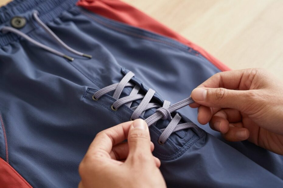 Jak zawiązać sznurek w dresach