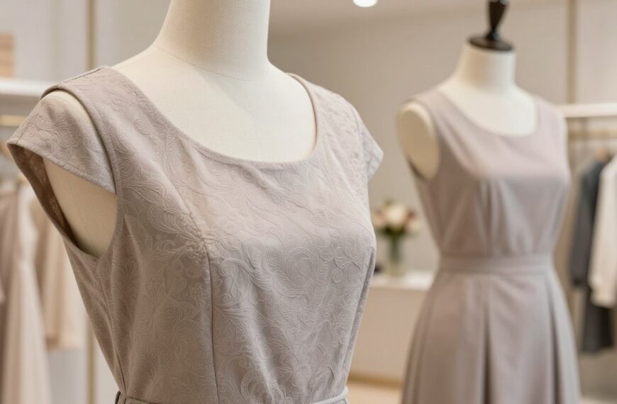 Jak zmniejszyć dekolt w sukience