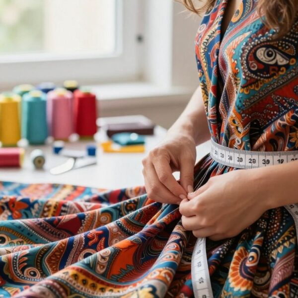 Jak zwęzić sukienkę w talii – poprawki, które modelują figurę i są wygodne