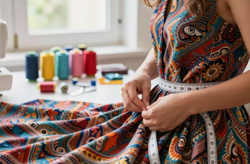 Jak zwęzić sukienkę w talii