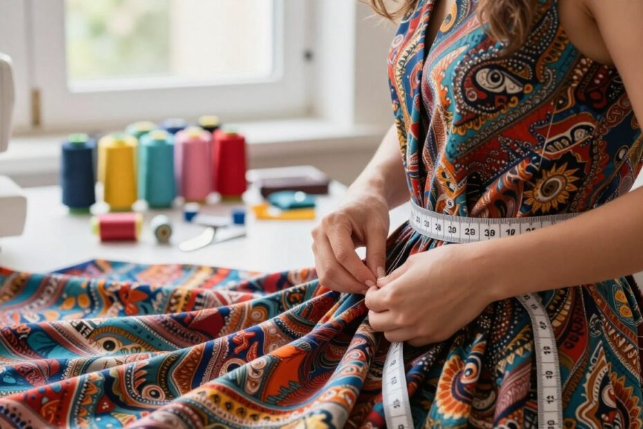 Jak zwęzić sukienkę w talii