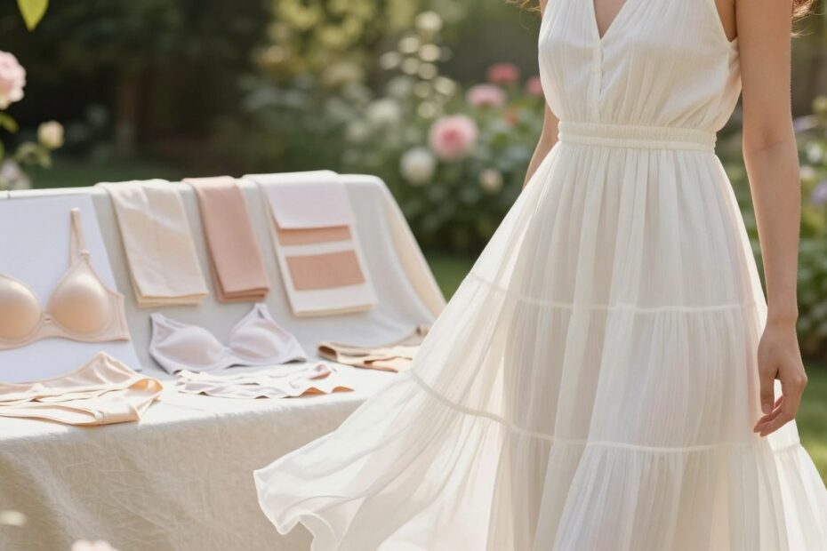 Jaka bielizna pod białą sukienkę