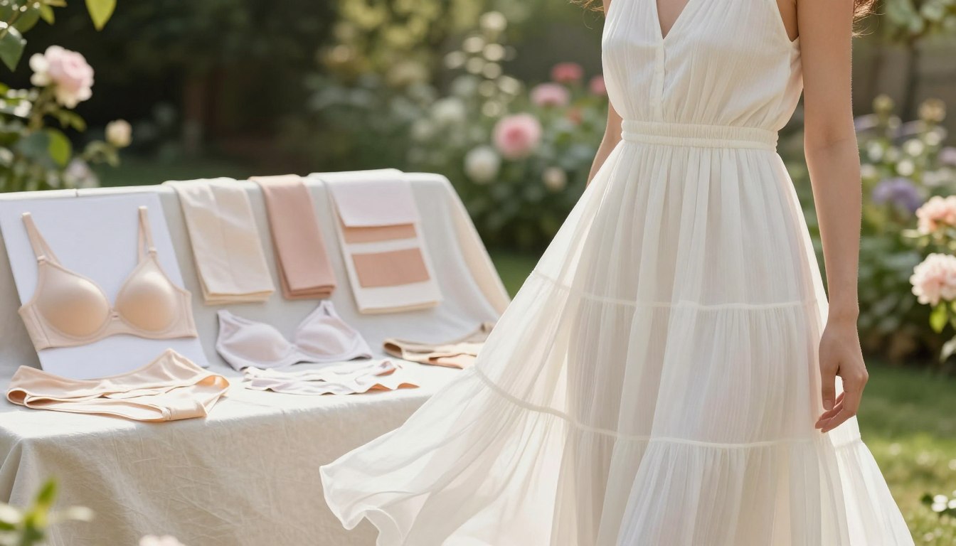 Jaka bielizna pod białą sukienkę