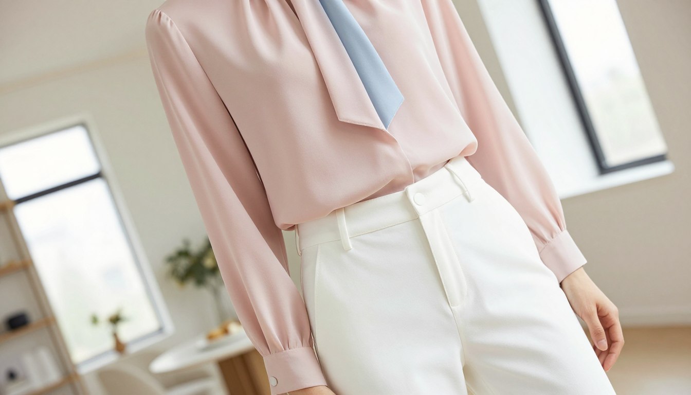 Jaka bluzka do białych spodni