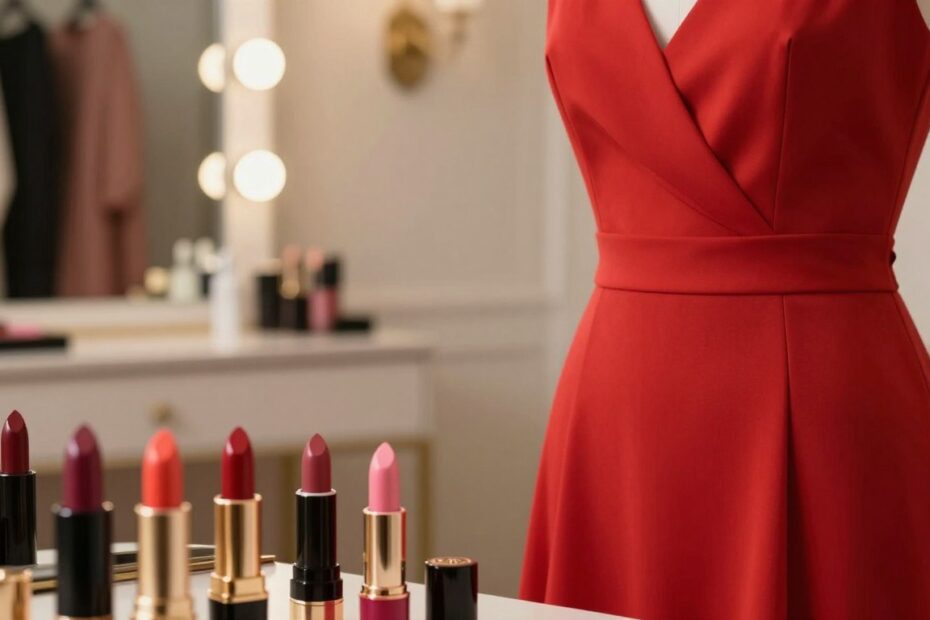 Jaka szminka do czerwonej sukienki