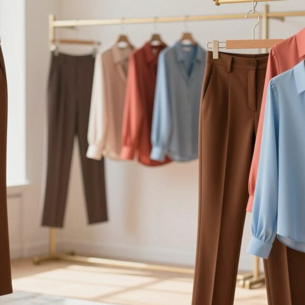 Jaki kolor bluzki do brązowych spodni – najlepsze połączenia dla ciepłych i chłodnych odcieni