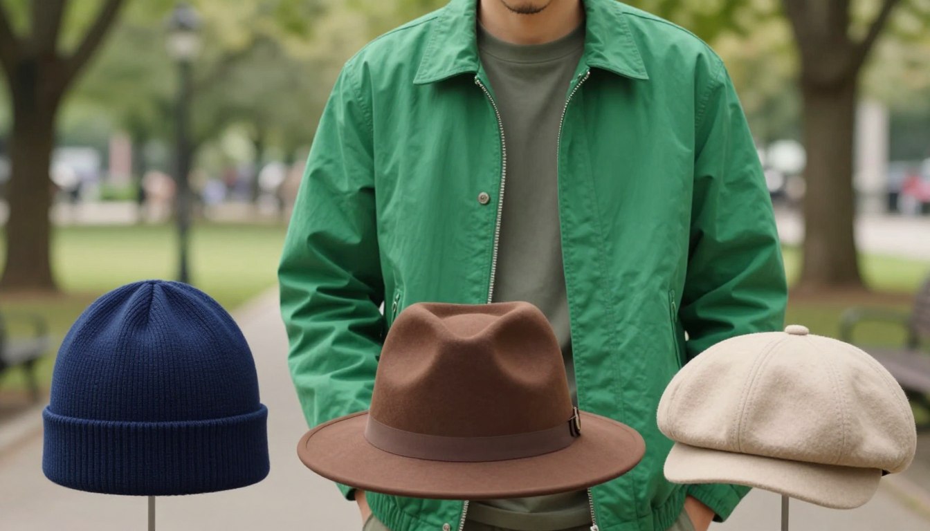 Jaki kolor czapki do zielonej kurtki