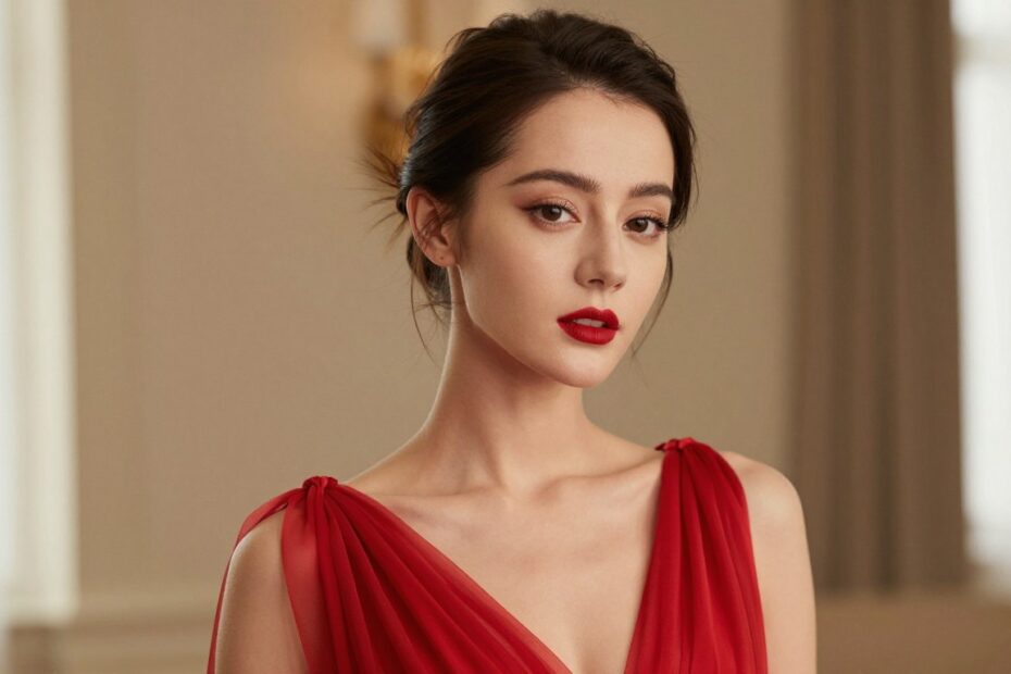 Jaki makijaż do czerwonej sukienki