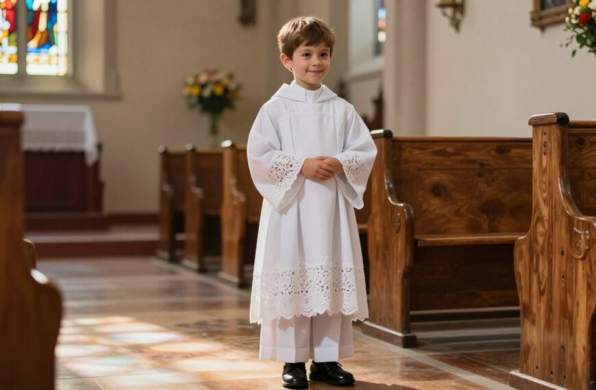Jak ubrać chłopca na komunię pod albę, aby było wygodnie i elegancko?