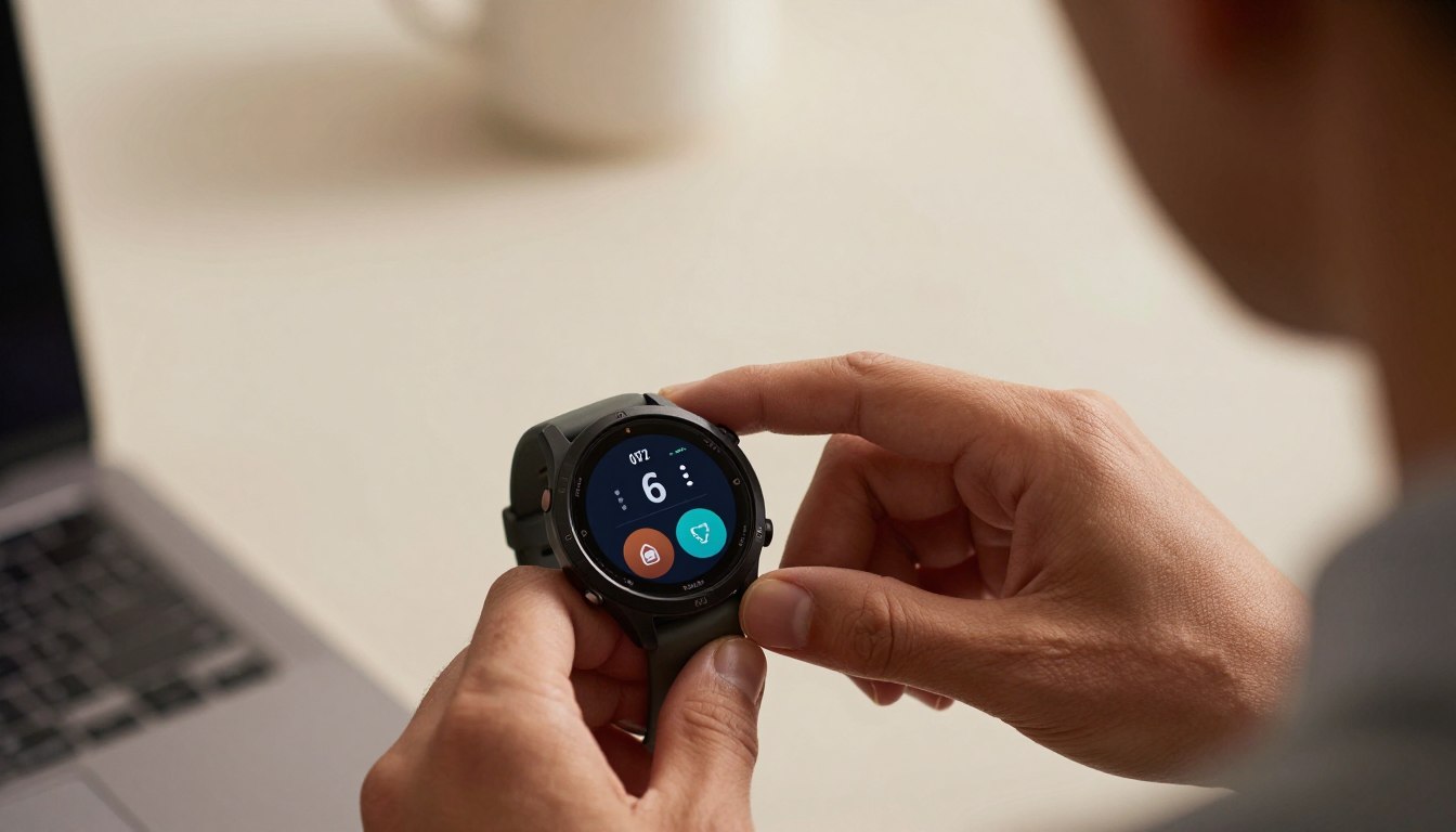Jak włączyć zegarek Garmin